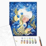 Картина за номерами - Птахи зими © Поліна Скурихіна