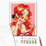 Картина за номерами - Валентинка @ nila_art_art