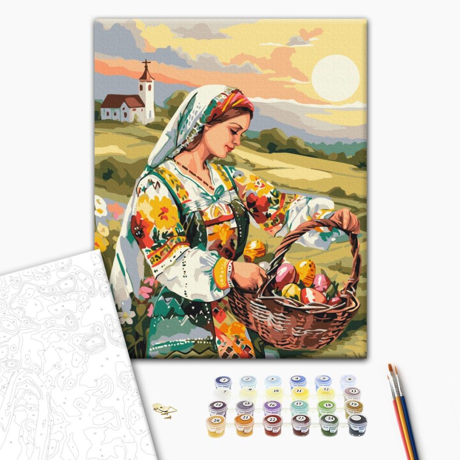 Картина по номерам - Пасхальный рассвет