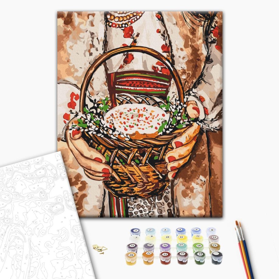 Картина за номерами - Родинні традиції © Каріна Зіміна