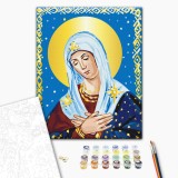 Картина за номерами - Молитва серця © Каріна Зіміна