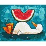 Картина за номерами - Кавуновий рай © ANNART