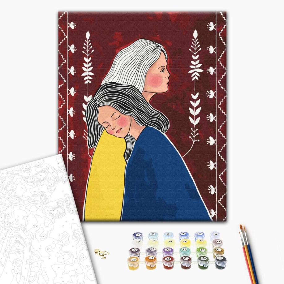 Картина за номерами - Сестри © ANNART