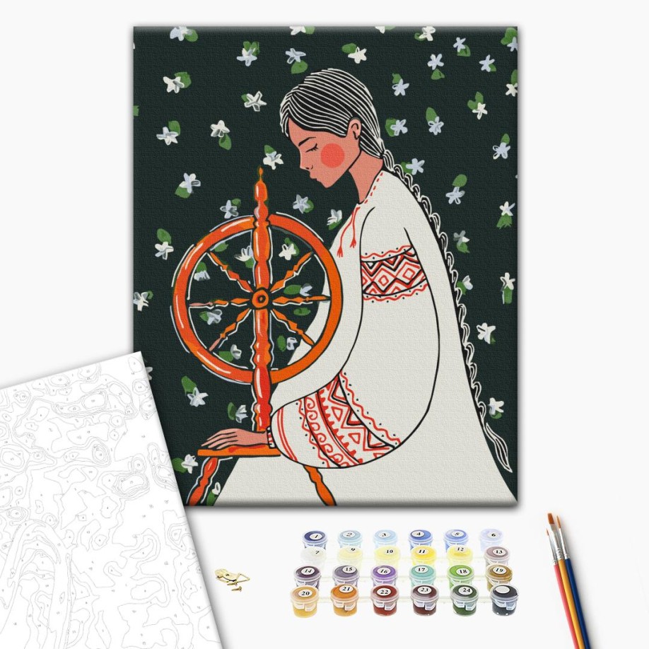 Картина по номерам - Веретено жизни © ANNART