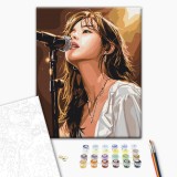Картина за номерами - K-pop співачка