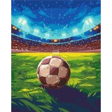 Картина за номерами - Футбольний матч