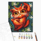 Картина по номерам - Котик Рак ©Марианна Пащук