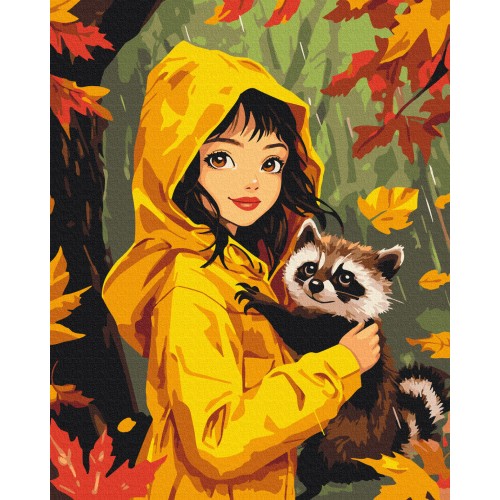 Картина по номерам - Осенний друг