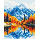 Картина за номерами - Осінь у горах