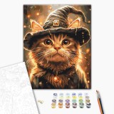 Картина за номерами - Котик маг