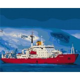 Картина за номерами "Красуня "Ноосфера" в Антарктиці © Сергій Глотов" BS54262