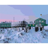 Картина за номерами "Vernadsky Research Base © Оксана Савенко" BS54271 40×50 см