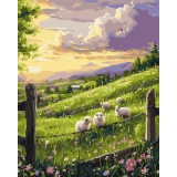 Картина за номерами - Весняна галявина