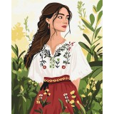 Картина за номерами - Мелодія вишивки
