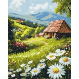 Картина за номерами - Сільський затишок