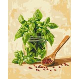 Картина за номерами - Духмяний базилік