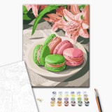 Картина за номерами - Кольорові макарони