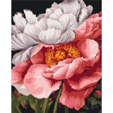 Картина за номерами - Тиша в квітах © Анастасія Альохіна