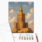 Картина за номерами - Палац культури і науки у Варшаві