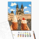 Картина за номерами - Ласощі старого міста