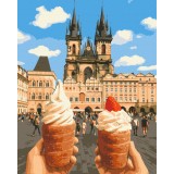 Картина за номерами - Ласощі старого міста