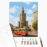 Картина за номерами - Варшава вдень