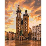 Картина за номерами - Казкове небо Кракова