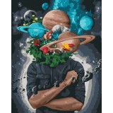 Картина за номерами "Лисиця в квітах" BS57012 40×50 см