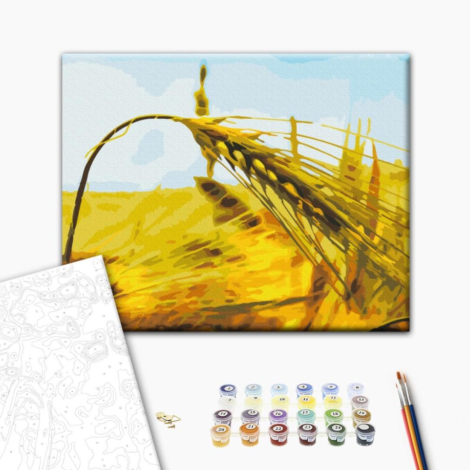 Картина за номерами - Житній колос