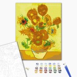 Картина за номерами - Соняшники. Репродукція