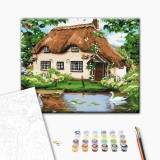 Картина за номерами - Сільський будиночок