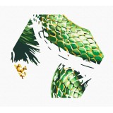 Картина за номерами "Шестикутна змія 2" BSB0002Y 40×40 см