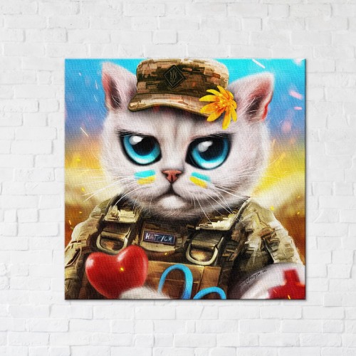 Котик врач ©Марианна Пащук