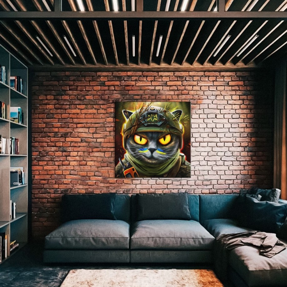Котик розвідник ©Маріанна Пащук