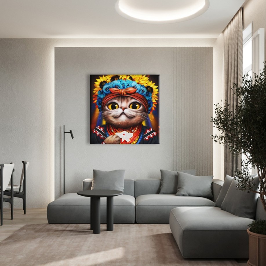 Киця Авторка ©Маріанна Пащук