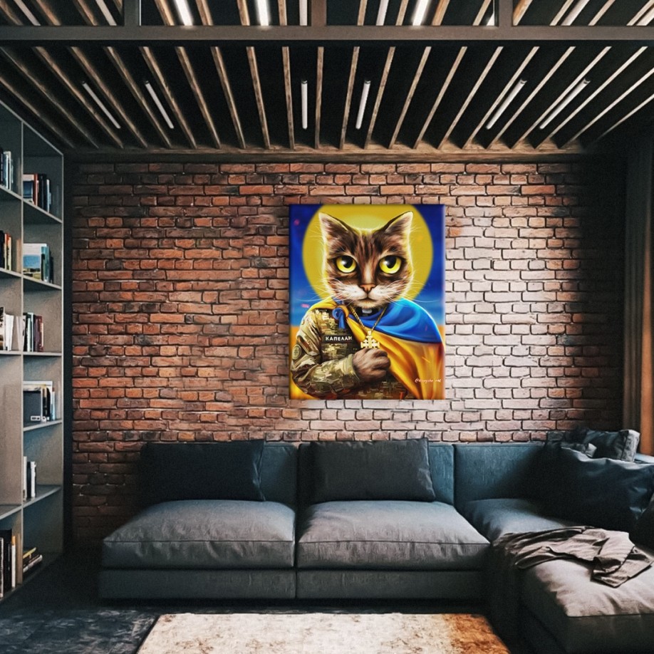 Котик-капелан ©Маріанна Пащук