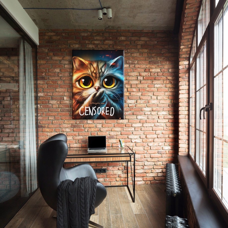 Котик censored ©Маріанна Пащук