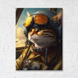 Котик-пилот ©Марианна Пащук