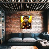 Котик-воєначальник ©Маріанна Пащук