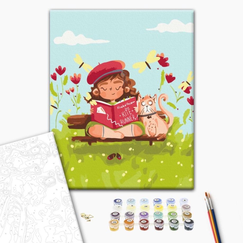 Картина за номерами - Фея на канікулах ©Yana Kozak