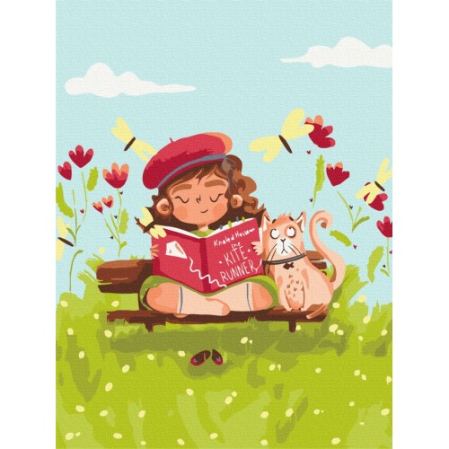 Картина за номерами - Фея на канікулах ©Yana Kozak