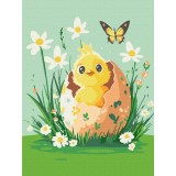 Картина по номерам - Цыплёнок