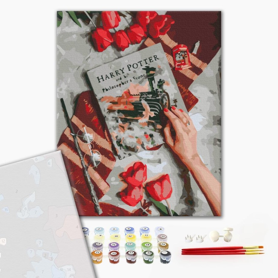 Преміум картина за номерами - Знайомство з магічним світом Гаррі © Eka Udaltsova