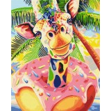 Картина за номерами "Милий жираф" PBS39239 40×50 см