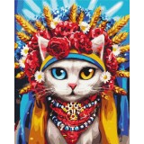 Картина за номерами "Киця україночка ©Маріанна Пащук" PBS45209 40×50 см
