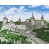Премиум картина по номерам - Каменец-Подольская крепость
