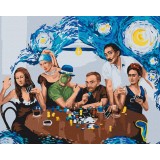 Преміум картина за номерами - Друзі-шедеври © Viktoriya Kovalenko