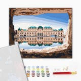 Преміум картина за номерами - Прекрасний вид на Бельведер