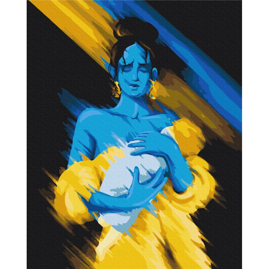 Картина за номерами "Майбутнє в руках ©Поліна Скурихіна" PBS53085 40×50 см
