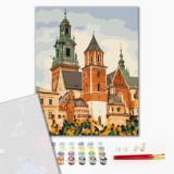 Преміум картина за номерами - Вавельський замок в Кракові